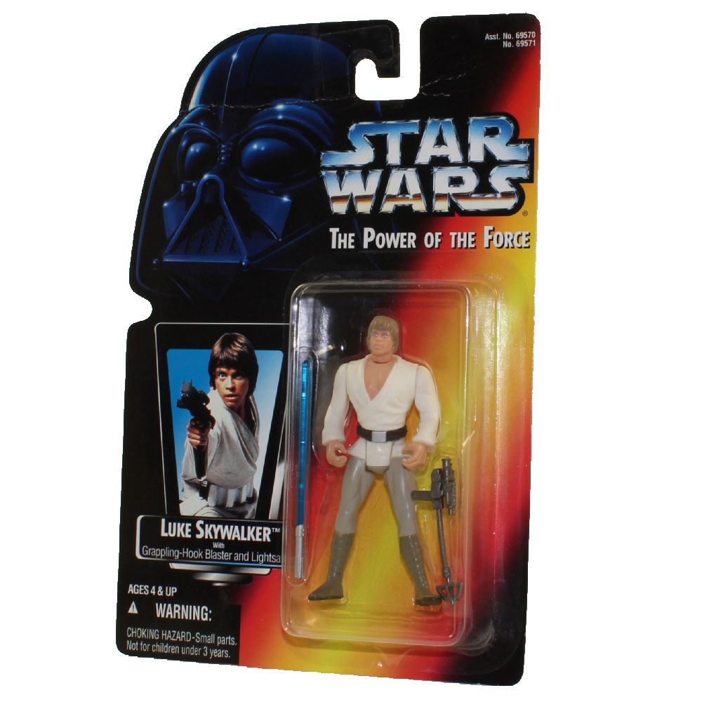 luke skywalker power of the force action figure
