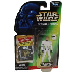 Star Wars - Power of the Force Action Figure - LUKE SKYWALKER (Stormtrooper)(Freeze Frame)(3.75 inch
