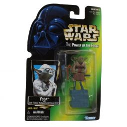 Star Wars - Power of the Force (POTF) - Action Figure - YODA (Jedi Trainer Backpack)(2 inch)