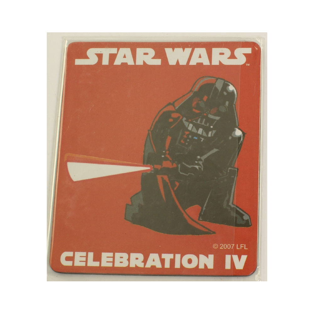 Star Wars - Celebration IV Refrigerator Magnet - DARTH VADER (3 x 2.5 inch) *Exclusive*