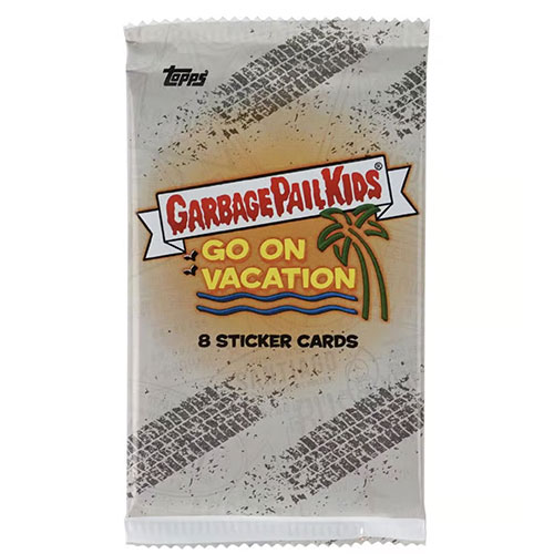 Topps Garbage Pail Kids Go on Vacation Retail Pack