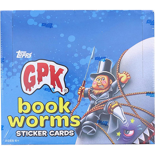 booster box worms 2022 Topps Garbage Pail Kids GPK Book Collector's Edition Hobby crazy gags from throughout comics Sealed Hobby Box 2022 Topps
