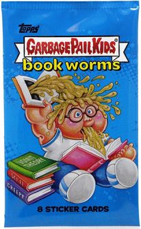 Topps 2022 Garbage Pail Kids - Book Worms - PACK (8 Sticker Cards)