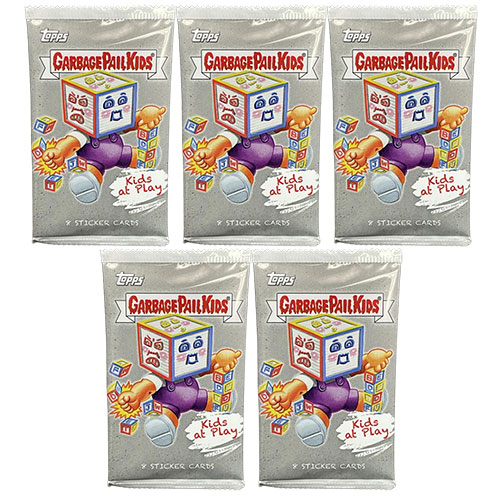 Topps 2024 Garbage Pail Kids Sticker Cards - Kids at Play - PACKS [5 Pack  Lot]