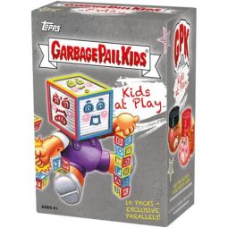 Topps 2024 Garbage Pail Kids Sticker Cards - Kids at Play - VALUE BOX [10 Packs & Exclusive Parallel