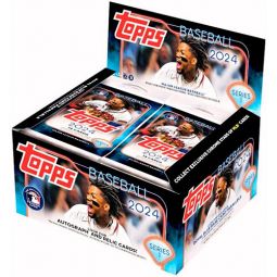 Topps Major League Baseball (MLB) Trading Cards 2024 Series One - BOX [20 Packs]