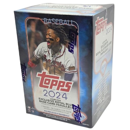 Topps Major League Baseball (MLB) Trading Cards 2024 Series One VALUE BOX [7 Packs