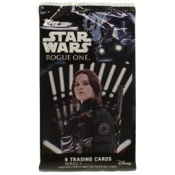 Topps Collectible Trading Cards - Star Wars: Rogue One Series 1 - PACK (6 cards)