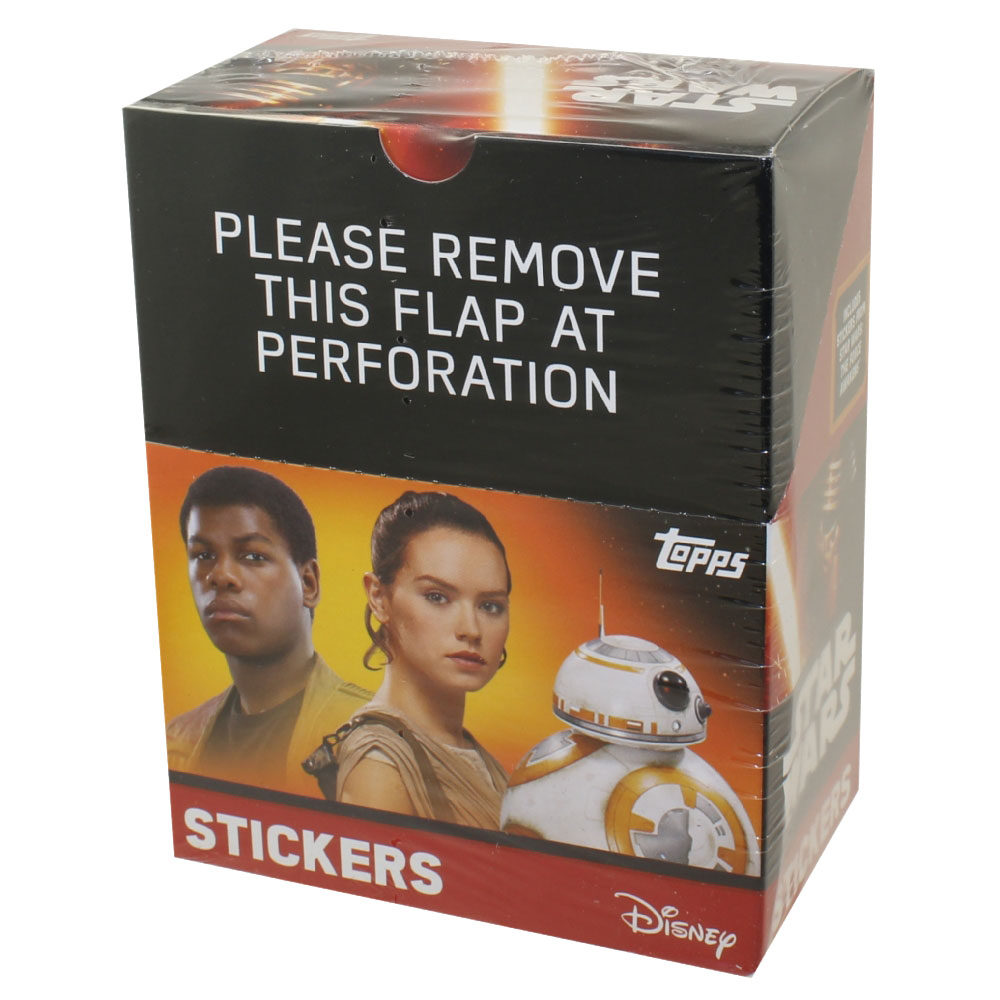 Topps Collectible Stickers - Star Wars The Force Awakens Series 1 - BOX (50 Packs)