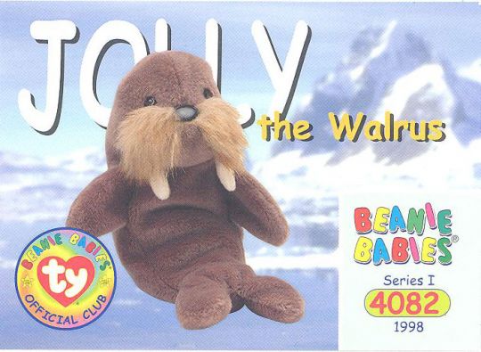 Jolly beanie discount baby value