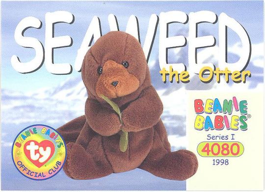 seaweed beanie baby