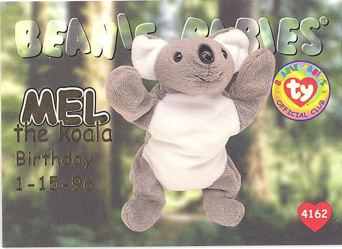 - EUCALYPTUS the Koala TY Beanie Babies BBOC Card Series 3 Birthday GOLD 