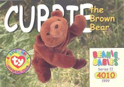 TY Beanie Babies BBOC Card - Series 2 Common - CUBBIE the Bear