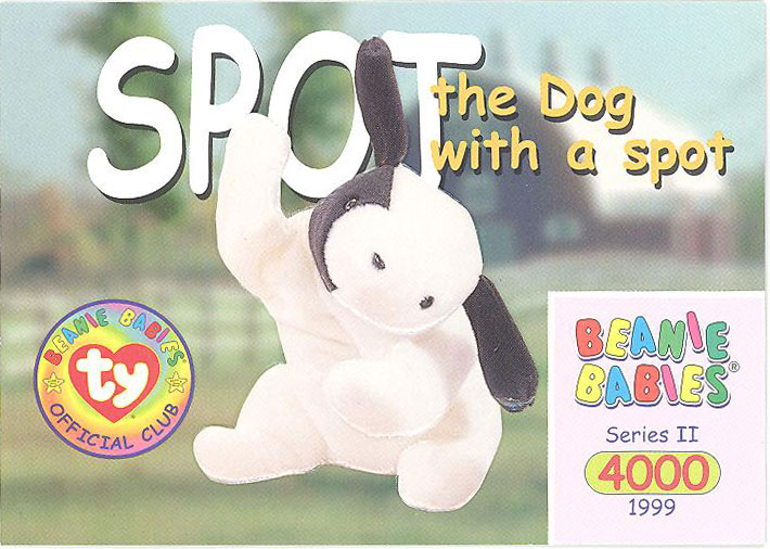EWEY the Lamb Series 2 Common NM/Mint TY Beanie Babies BBOC Card 