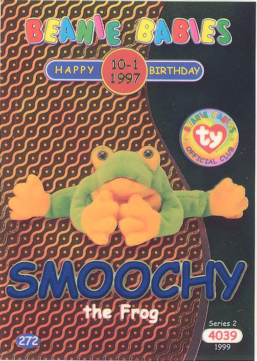 1997 smoochy beanie baby value