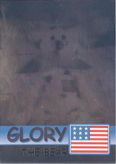 TY Beanie Babies BBOC Card - Series 2 Rare Bear (SILVER) - GLORY (#/1665)