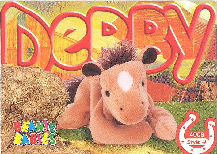 beanie baby derby style 4008