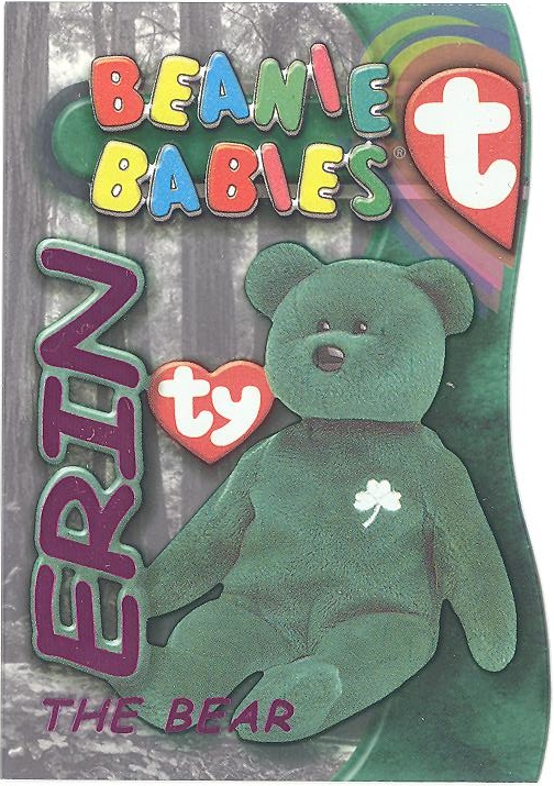 ty beanie baby erin the bear