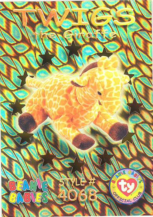 - NEON the Seahorse NM/Mint GOLD Series 3 Wild TY Beanie Babies BBOC Card 