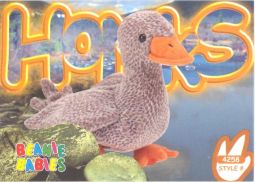 TY Beanie Babies BBOC Card - Series 4 Common - HONKS the Goose