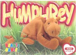 TY Beanie Babies BBOC Card - Series 4 Common - HUMPHREY the Camel