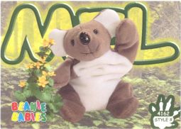 TY Beanie Babies BBOC Card - Series 4 Common - MEL the Koala