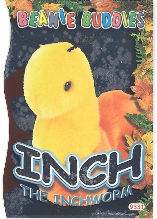 TY Beanie Baby Inch the Inchworm Toy for sale online 