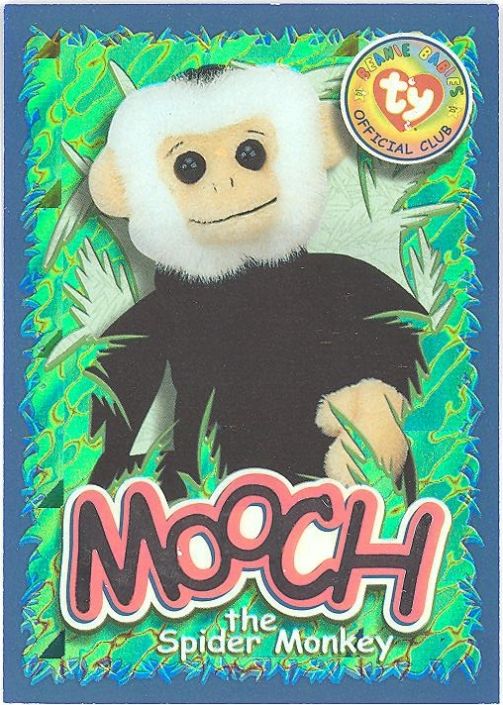 Mooch beanie baby shop 1999