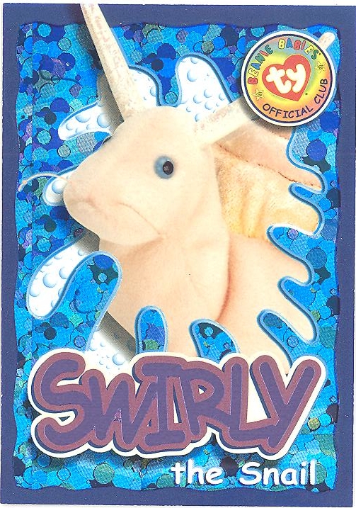 SPINNER the Spider NM//Mint Series 4 Common TY Beanie Babies BBOC Card