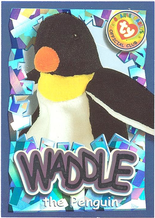 waddle beanie baby style 4075