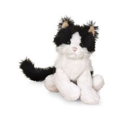 Lil'Kinz Virtual Pet Plush - BLACK & WHITE CAT (6 inch)