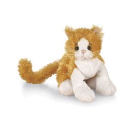 Lil'Kinz Virtual Pet Plush - GOLD & WHITE CAT (6 inch)