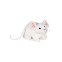 Lil'Kinz Virtual Pet Plush - WHITE MOUSE (6 inch)