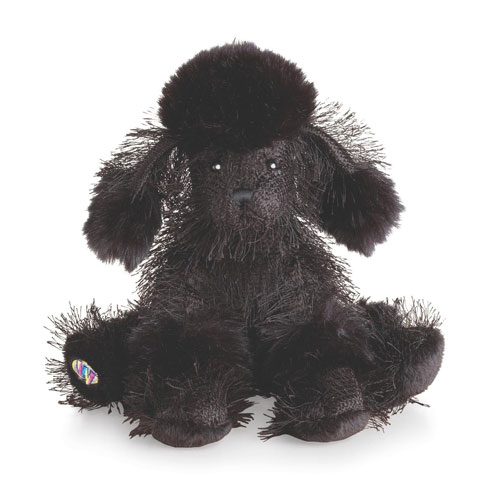Webkinz Virtual Pet Plush - BLACK POODLE (7.5 inch)