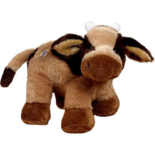 Webkinz Virtual Pet Plush - BROWN COW (7.5 inch)