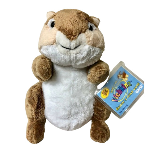 Webkinz Virtual Pet Plush - CHIPMUNK (7 inch)