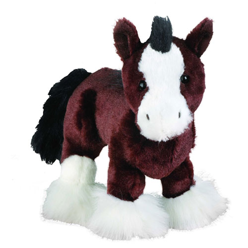 Webkinz Virtual Pet Plush - CLYDESDALE HORSE (9 inch)