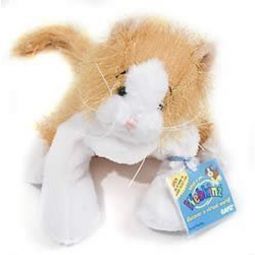 Webkinz Virtual Pet Plush - GOLD & WHITE CAT