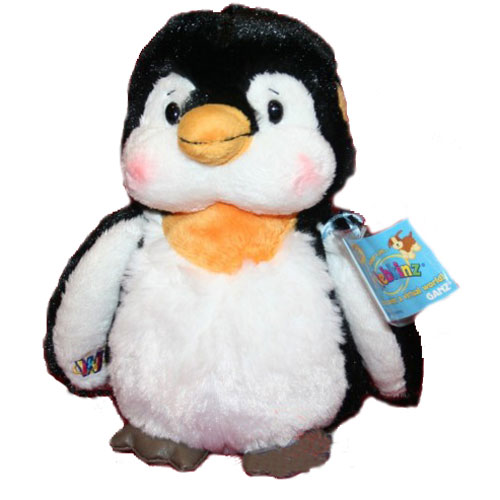 Webkinz Virtual Pet Plush - PENGUIN (8.5 inch)