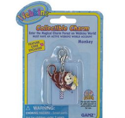 Webkinz Collectible Charm - MONKEY