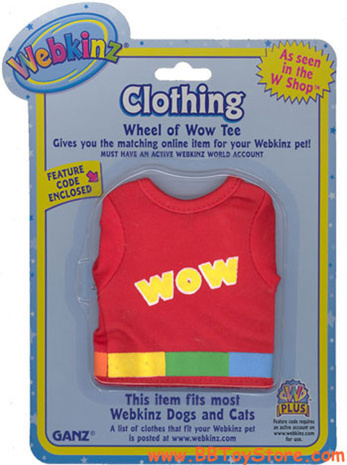 Webkinz Clothing - WHEEL OF WOW TEE