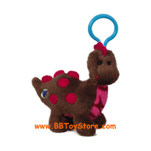 Webkinz Virtual Pet Plush - Kinz Klip - COCOA DINO (4.5 inch)