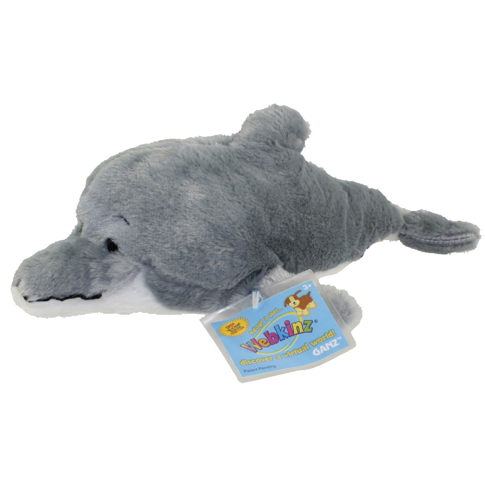 Webkinz Virtual Pet Plush - BOTTLENOSE DOLPHIN (10.5 inch)