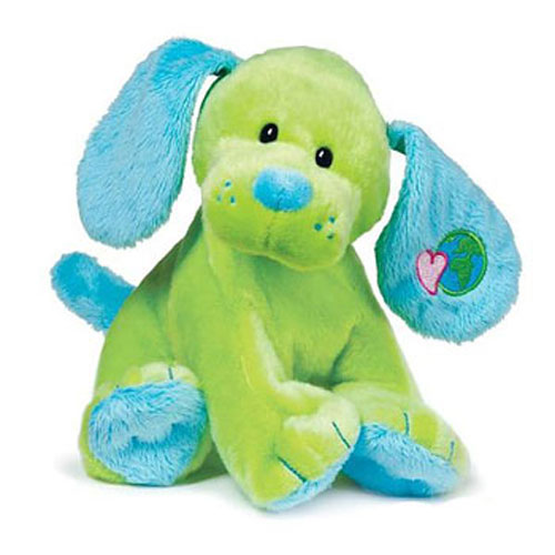 Webkinz Virtual Pet Plush - GREEN EARTH PUPPY