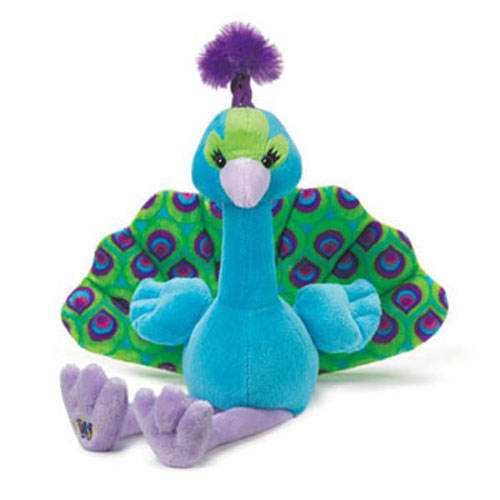 Webkinz Virtual Pet Plush - PRETTY PEACOCK (15 inch)