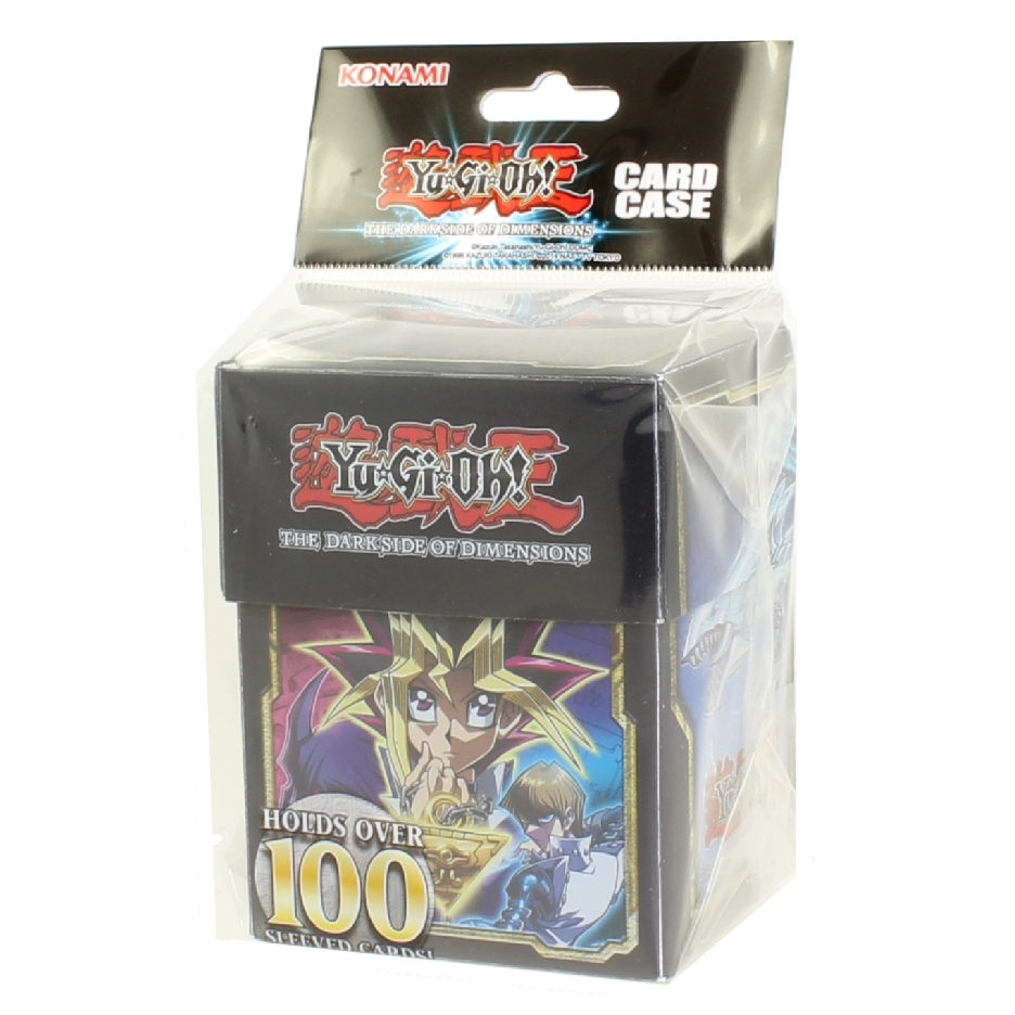 Trading Card Supplies - Yu-Gi-Oh! Card Case - DARK SIDE OF DIMENSIONS (Holds 3 Decks)