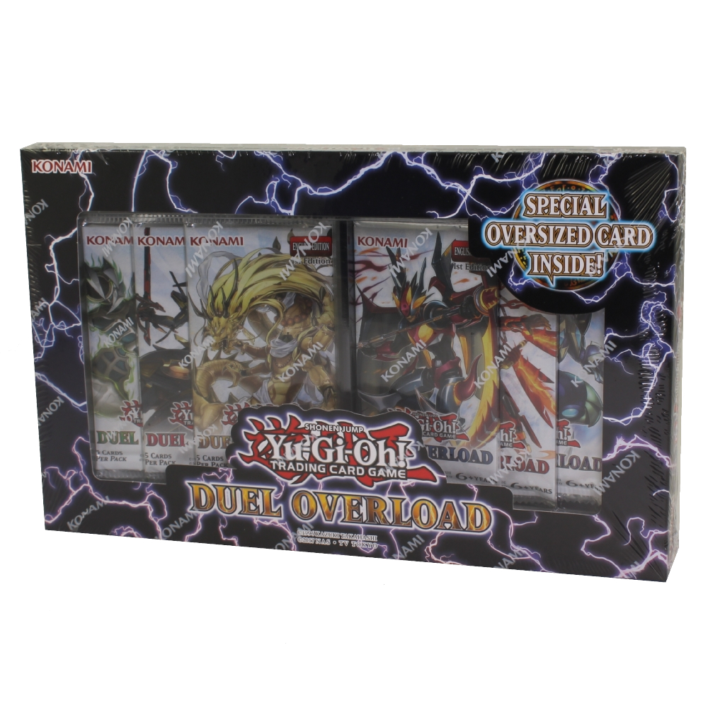 Yu-Gi-Oh Cards - DUEL OVERLOAD BOX (6 Packs & 1 Oversize Foil)