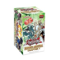 Yu-Gi-Oh Card - HIDDEN ARSENAL: CHAPTER 1 BOX (2 18-Card Packs, 1 Secret Rare & Dice)