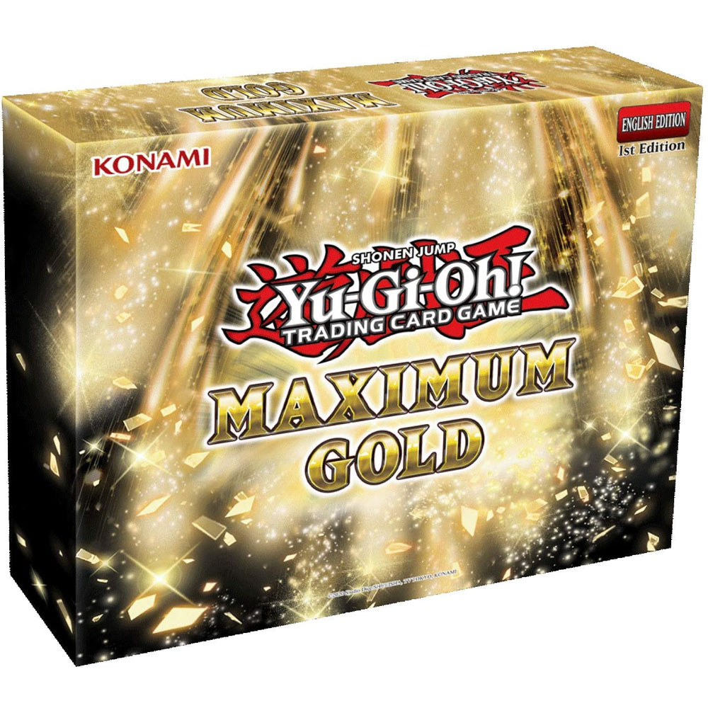 Yu-Gi-Oh Cards - MAXIMUM GOLD Boxed Set (4 Maximum Gold Packs Inside - 28 Cards Total)