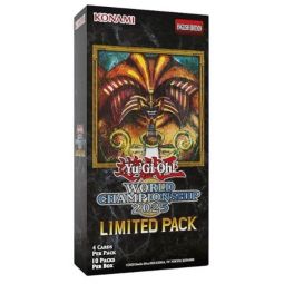 Yu-Gi-Oh Cards - World Championship 2025 LIMITED PACK [4 Cards Perk Pack - 10 Packs per Box]